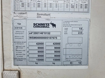 Refrigerator semi-trailer Schmitz Cargobull VECTOR 1950 2x VERDAMPER MEATHANG: picture 4