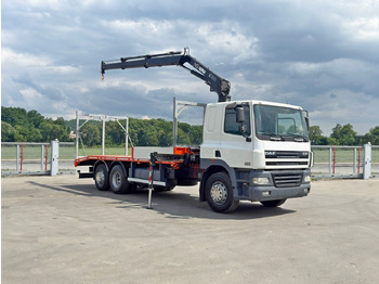 Tow truck DAF CF 85.380*ABSCHLEPPWAGEN 7,20m+ HIAB 144 B-2 DUO: picture 2