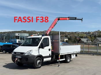 Iveco Daily 65C14 Pritsche 3,75 m FASSI F38 A.22 on lease Iveco Daily 65C14 Pritsche 3,75 m FASSI F38 A.22: picture 1