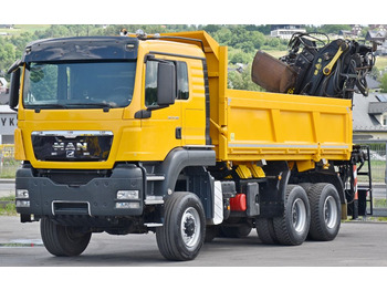 Crane truck, Tipper MAN TGS 33.480*KIPPER 5,10m * EPSILON E165Z76* 6x6: picture 5