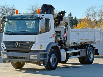 Crane truck Mercedes-Benz AXOR 1833 * HIAB 144 B - 3 HIDUO + FUNK * TOP: picture 5 Crane truck Mercedes-Benz AXOR 1833 * HIAB 144 B - 3 HIDUO + FUNK * TOP: picture 5