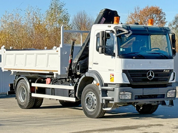 Crane truck Mercedes-Benz AXOR 1833 * HIAB 144 B - 3 HIDUO + FUNK * TOP: picture 4 Crane truck Mercedes-Benz AXOR 1833 * HIAB 144 B - 3 HIDUO + FUNK * TOP: picture 4