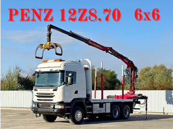 Crane truck SCANIA G 490