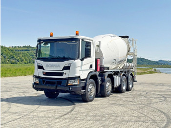 Concrete mixer truck Scania P 410 XT * Betonmischer * 8x4 * TOPZUSTAND: picture 2