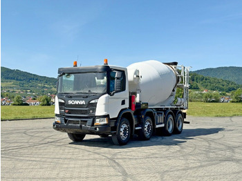 Concrete mixer truck SCANIA P 450