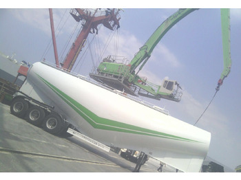 New Tank semi-trailer for transportation of cement LIDER 2025 NEW 80 TONS CAPACITY FROM MANUFACTURER READY IN STOCK: picture 4