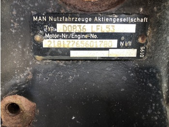 Engine for Truck MAN D0836LFL53 EURO4: picture 3