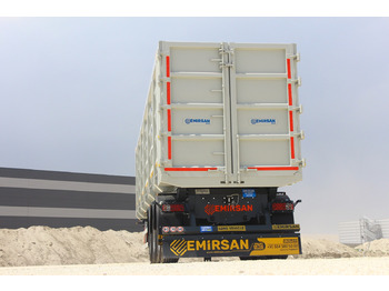 New Tipper semi-trailer EMIRSAN SAX AXLE // HARDOX BODY, METAL SCRAP TIPPER,: picture 4