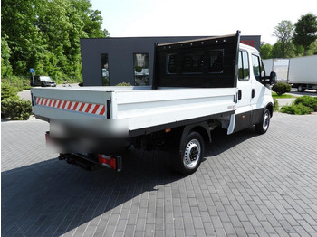 Flatbed van Iveco DAILY 35S12 SKRZYNIA PODWÓJNA KABINA DOKA 7 MIEJSC KLIMATYZACJA: picture 3