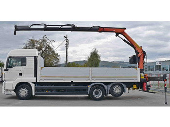 Dropside/ Flatbed truck, Crane truck MAN TGS 26.440 * PRITSCHE 6,90 m + PK 16001 - K: picture 5 Dropside/ Flatbed truck, Crane truck MAN TGS 26.440 * PRITSCHE 6,90 m + PK 16001 - K: picture 5