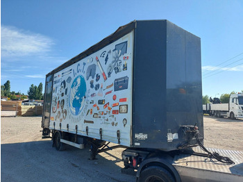 Curtainsider semi-trailer Noyens BE Curtainsider semi-trailer + DHollandia LBW: picture 4