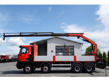 Dropside/ Flatbed truck, Crane truck Renault C 430 / 8x4 / SKRZYNIOWY 7 M + HDS PALFINGER PK 24001-K C / WYSÓ: picture 4 Dropside/ Flatbed truck, Crane truck Renault C 430 / 8x4 / SKRZYNIOWY 7 M + HDS PALFINGER PK 24001-K C / WYSÓ: picture 4