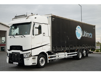 Curtainsider truck RENAULT T 440