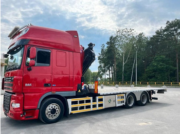 DAF XF 105 6x2 HMF 4020 EURO 5 KRAN CRANE . on lease DAF XF 105 6x2 HMF 4020 EURO 5 KRAN CRANE .: picture 3