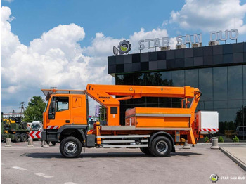 Truck mounted aerial platform Iveco  CURSOR 240 4x4 RUTHMANN T225 22,5 Meters Lift: picture 4