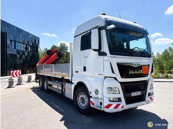New Crane truck MAN  TGX 26.480 6x2 PALFINGER PK 33002 EH Crane Winc: picture 4