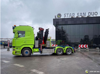 Crane truck, Tractor unit Scania  R520 6x2 Fassi F485 Crane Kran Winch Euro 6 Scania  R520 6x2 Fassi F485 Crane Kran Winch Euro 6: picture 2