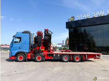 Tractor unit Volvo  FH 480 8x2 FASSI F1100AXP Crane: picture 4
