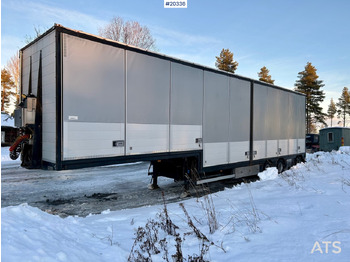 Closed box semi-trailer HRD
