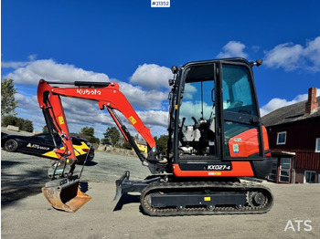 Mini excavator KUBOTA KX027-4
