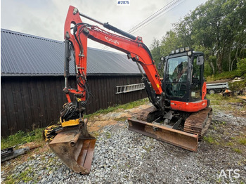 Mini excavator Kubota U 55-4: picture 2