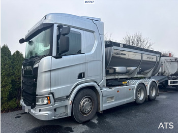 Tipper Scania R660 6X4 Asfaltbil m/ Carnehl asfaltkjerre: picture 4