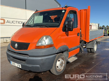 Flatbed van RENAULT Master