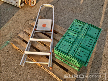 Construction equipment Pallet of Fruit Storage Trays, Step Ladder: picture 2