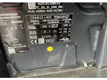 Electric forklift Linde E15-02: picture 4