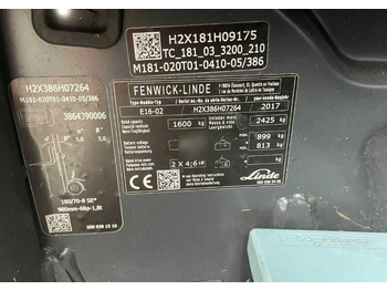 Electric forklift Linde E16-02: picture 4 Electric forklift Linde E16-02: picture 4