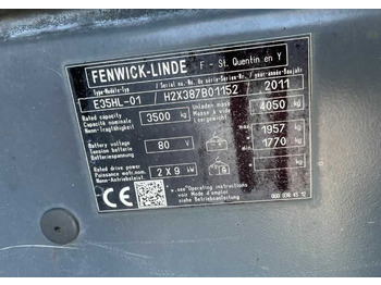 Electric forklift Linde E35HL-01: picture 4
