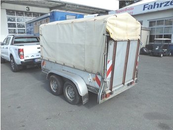 Trailer BOECKMANN HT1 2 Achser mit Plane u. Rampe: picture 1