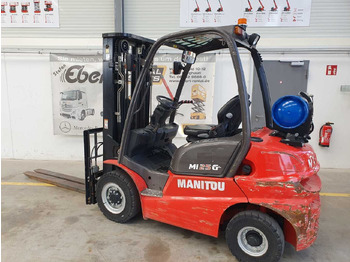 LPG forklift Manitou MI 25 G / Triplex: 4.70m / nur 1.976h! / SS: picture 5