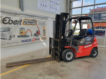 LPG forklift Manitou MI 25 G / Triplex: 4.70m / nur 1.976h! / SS: picture 3