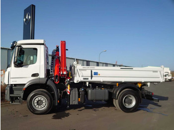 New Tipper, Crane truck Mercedes-Benz Arocs 1832 KK 4x2 Kipper+Kran Fassi F120+Funk Mercedes-Benz Arocs 1832 KK 4x2 Kipper+Kran Fassi F120+Funk: picture 3