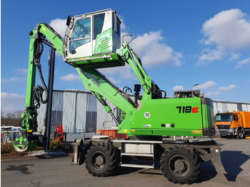 Waste/ Industry handler Sennebogen 718 / inkl. Albach Fällzange / nur 2.148h!: picture 2