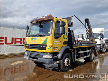 Skip loader truck DAF LF 55