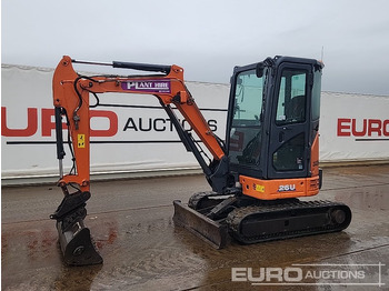 Mini excavator HITACHI ZX26U-5A