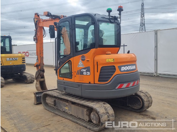 Mini excavator 2021 Doosan DX63-3: picture 3