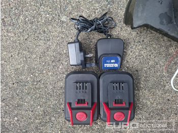 Workshop equipment Spear & Jackson 18V Cordless Strimmer, Auto Feed Spool, 2 x Batteries, Charger, Spare Spools: picture 3