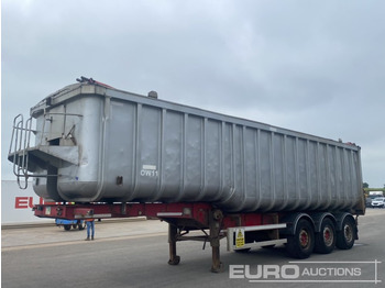 Tipper semi-trailer