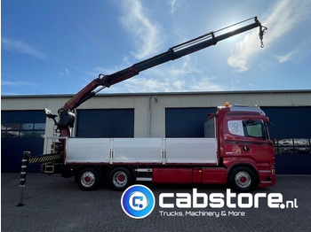 Crane truck Scania R520  LB6X2*4HNB Euro 6 - Bouwjaar 2013 - Highline - Opticruise  - Open box + Palfinger PK 24001-K B Autolaadkraan - Good condition !: picture 3