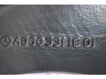 Front axle for Truck AXA FATA F-8,0-C22,5 MERCEDES ACTROS MP4 A9603311801, X311001345: picture 2