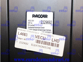 ECU for Truck CALCULATOR VECU DAF XF XG 2329692: picture 3