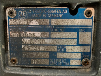 Gearbox for Truck CUTIE DE VITEZE ZF 12 AS 2331 TD R=15,86-1,00: picture 5