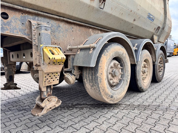 Tipper semi-trailer Menci SA700R Kipper Mulde 27m³ Lift Stahl 3 Stück: picture 4