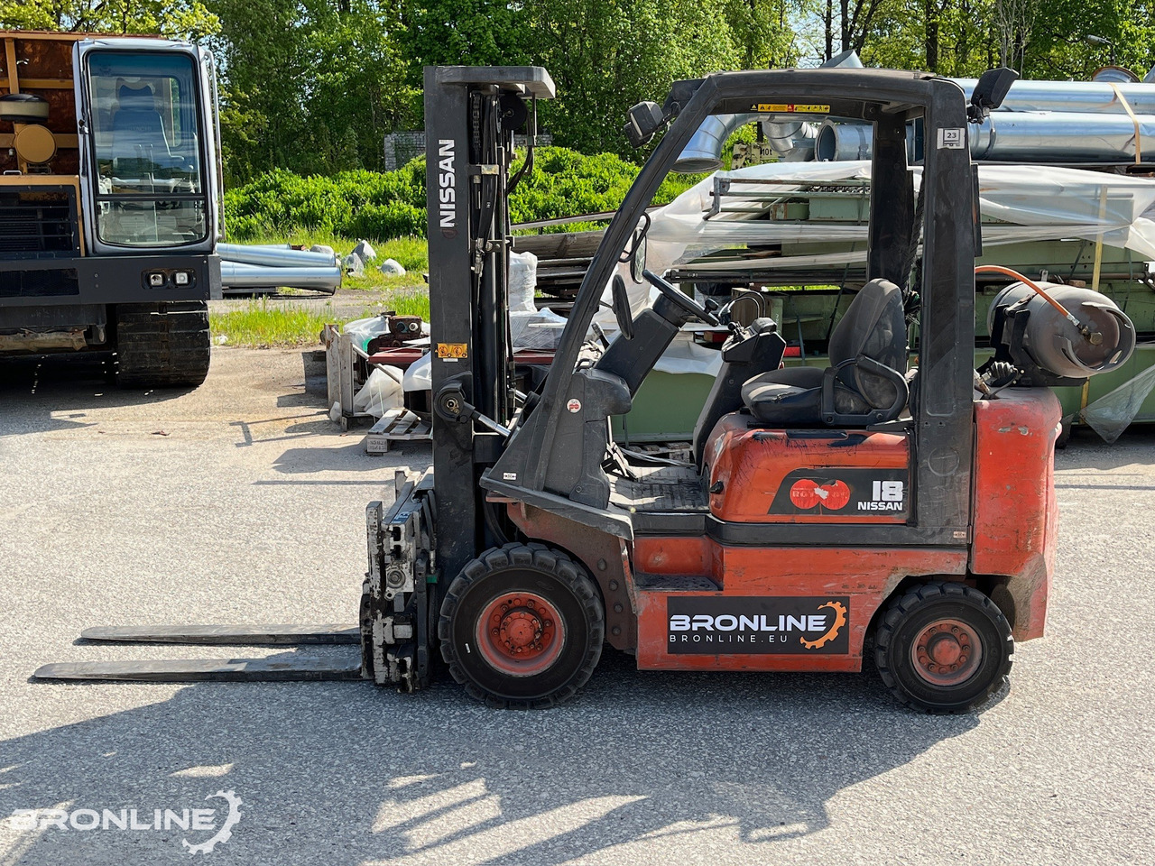 2004 Nissan PD01A18PO kahveltõstuk - LPG forklift: picture 4 2004 Nissan PD01A18PO kahveltõstuk - LPG forklift: picture 4
