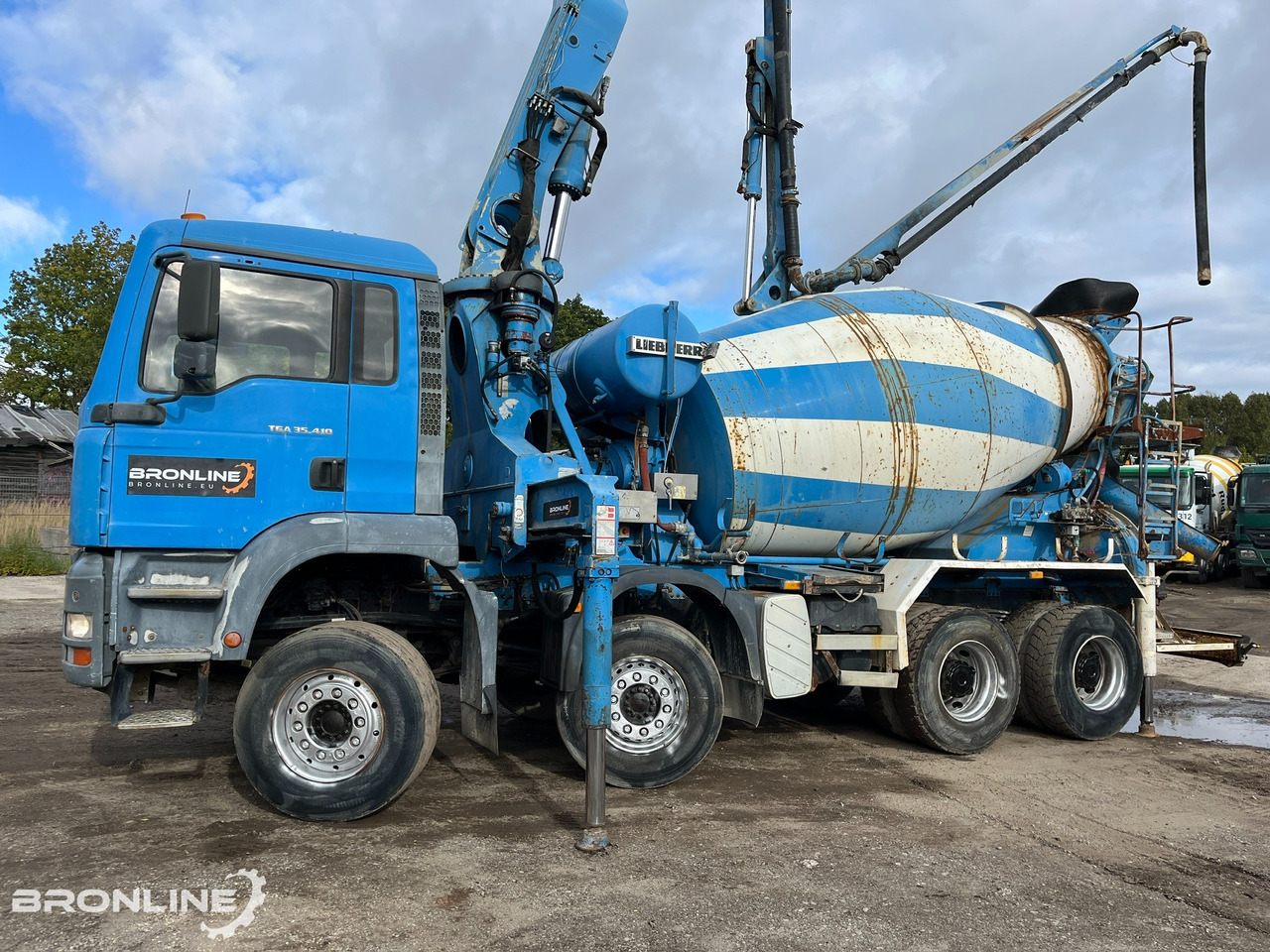 2005 MAN TGA 35.410 8X4 PUMI - Concrete mixer truck: picture 5 2005 MAN TGA 35.410 8X4 PUMI - Concrete mixer truck: picture 5