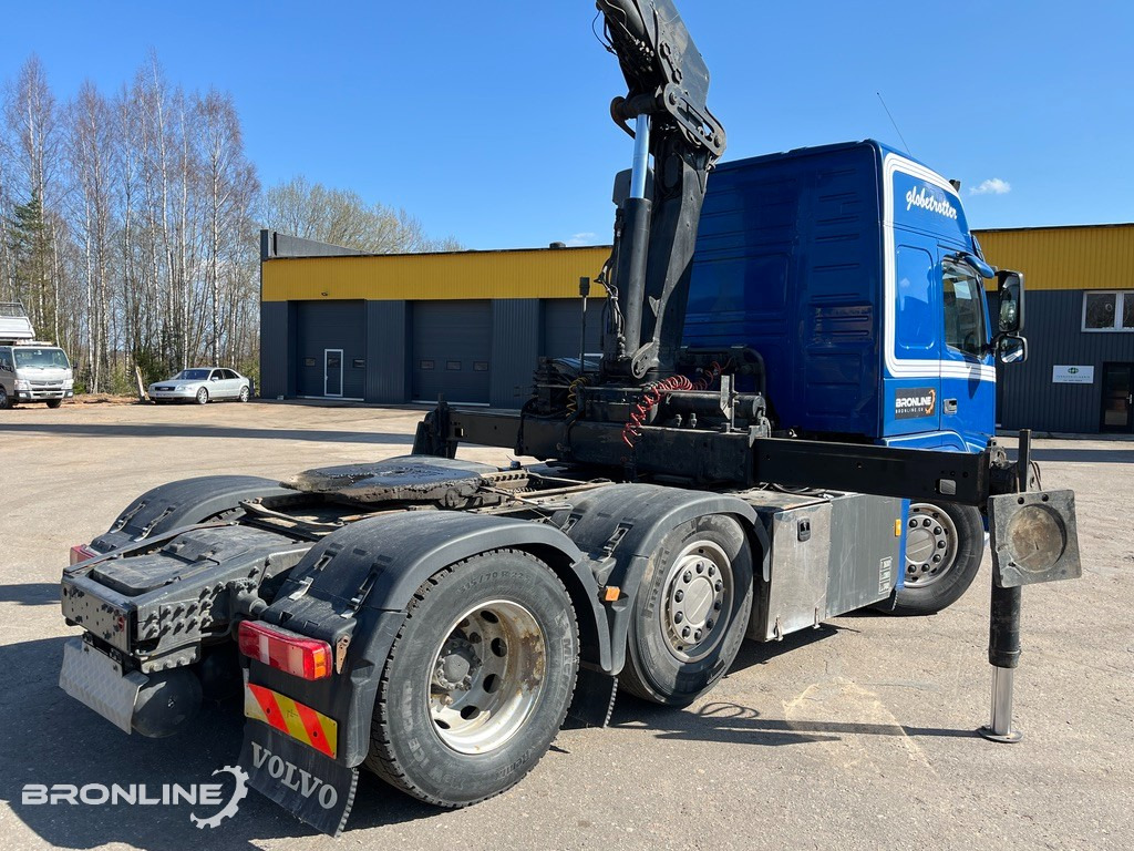 2008 VOLVO FM440 6x2+HIAB Crane+Platform trailer - Tractor unit: picture 5 2008 VOLVO FM440 6x2+HIAB Crane+Platform trailer - Tractor unit: picture 5