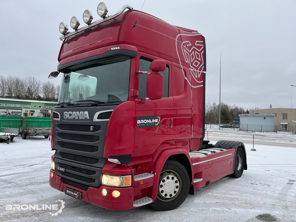 2014 Scania R490 4x2 Tractor unit - Tractor unit: picture 1 2014 Scania R490 4x2 Tractor unit - Tractor unit: picture 1